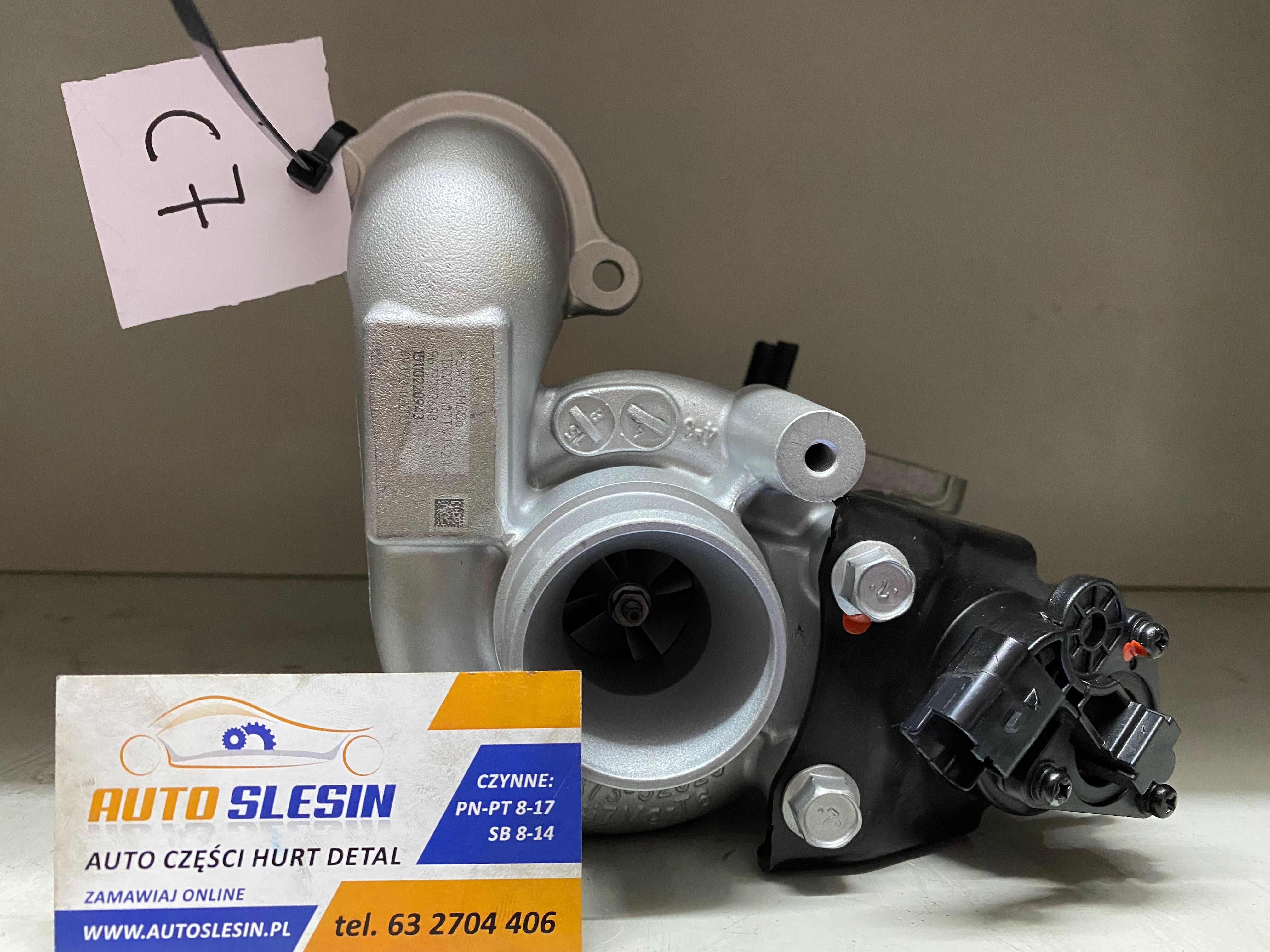 Turbosprężarka Turbina 1.6 hdi 208, 308, C3 MELETT nowa Gruszka