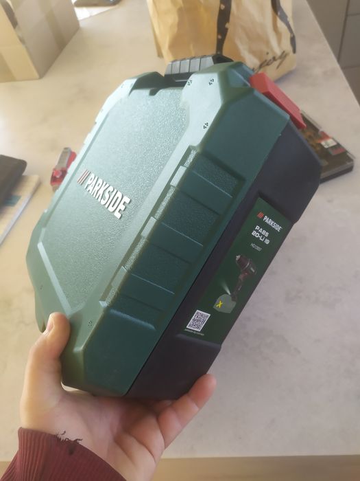 Walizka po wkrętarce parkside pabs 20 lil9