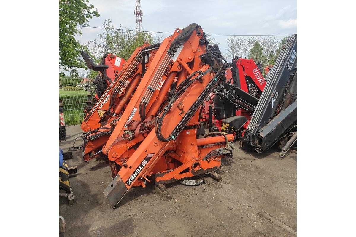 hds manipulator atlas terex 92.2 hiab palfinger fassi