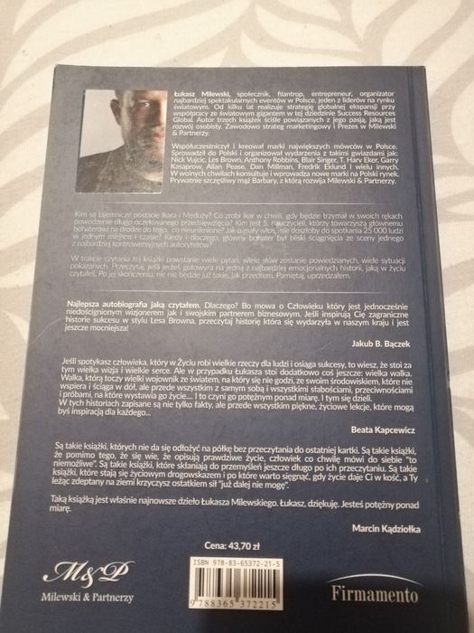 Potężny ponad miarę Łukasz Milewski