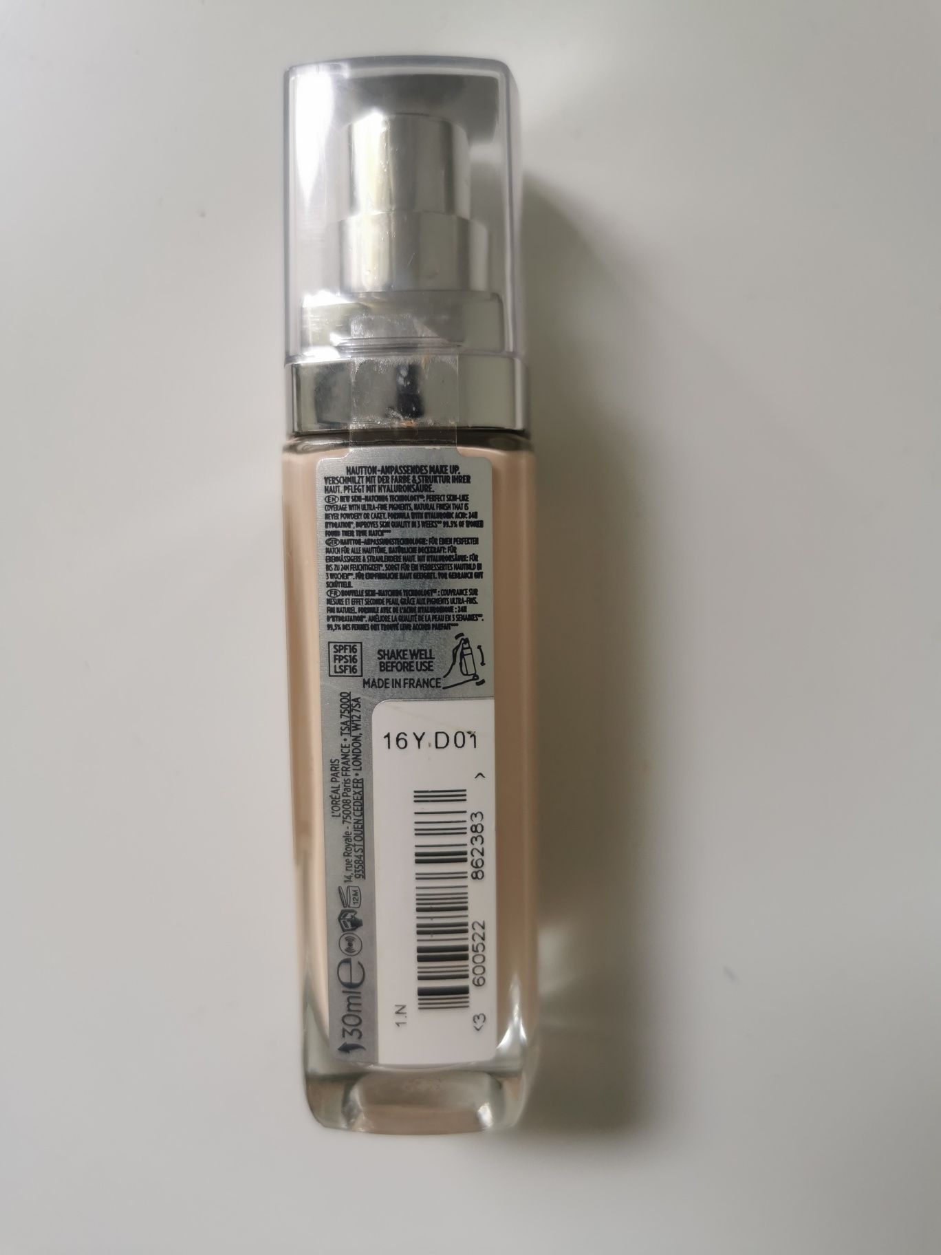 Podklad loreal true match 1.N neutral