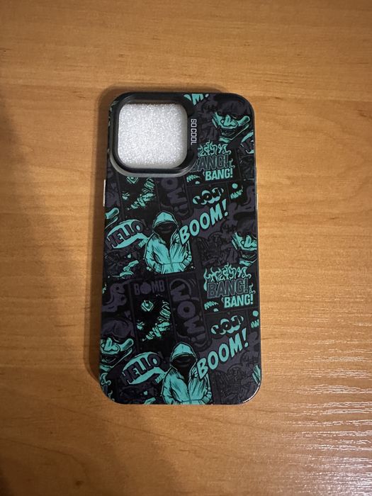 Чохол для iPhone 14 pro max з принтом / чехол з комікс принтом