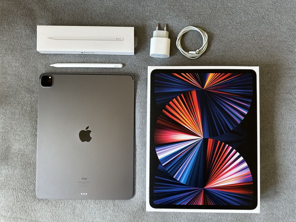 Apple iPad Pro (5 generacja) 256 gb, 12,9 cali + apple pencil (2 )