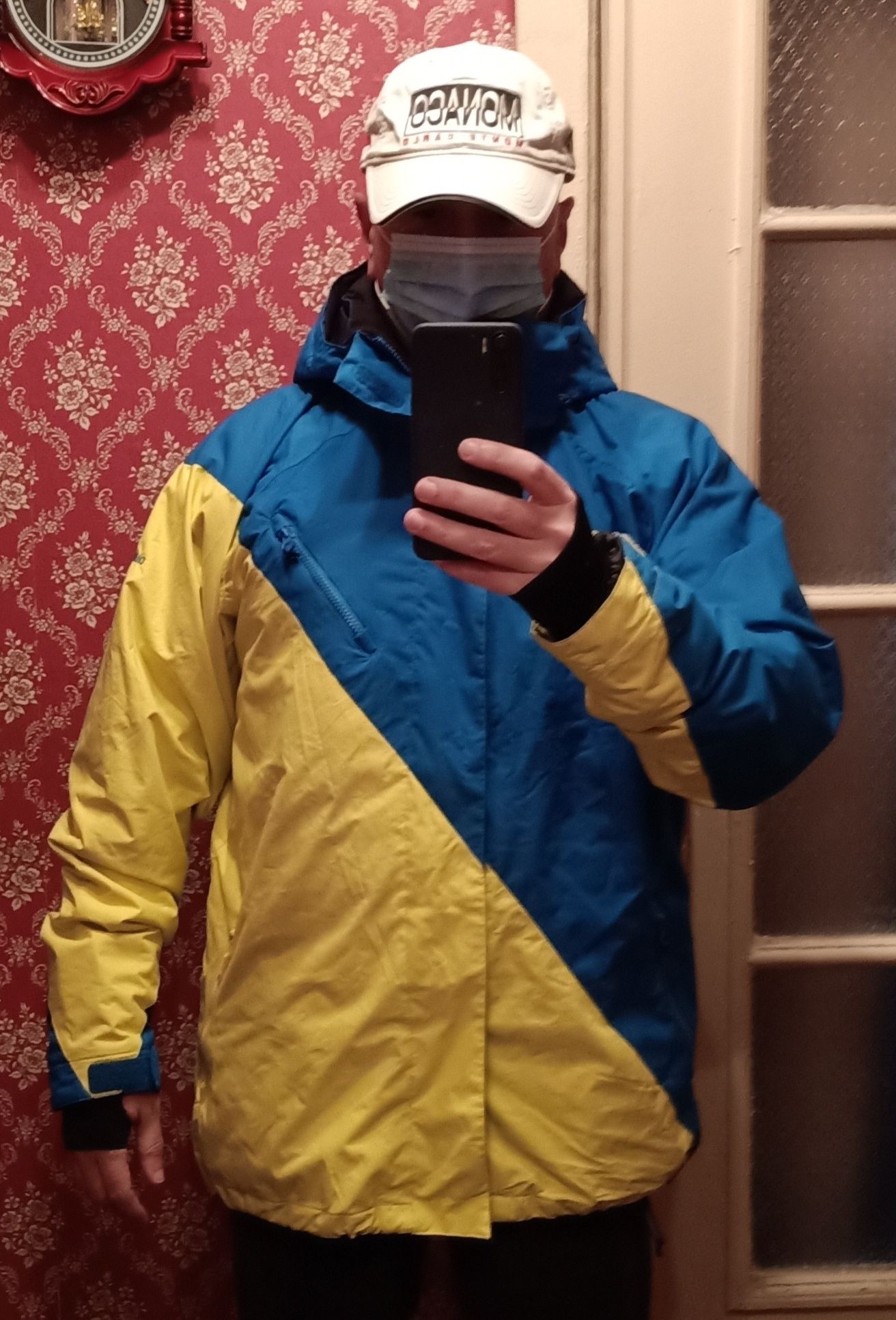Куртка QUIKSILVER парка лыжная  Как Alpha Schott