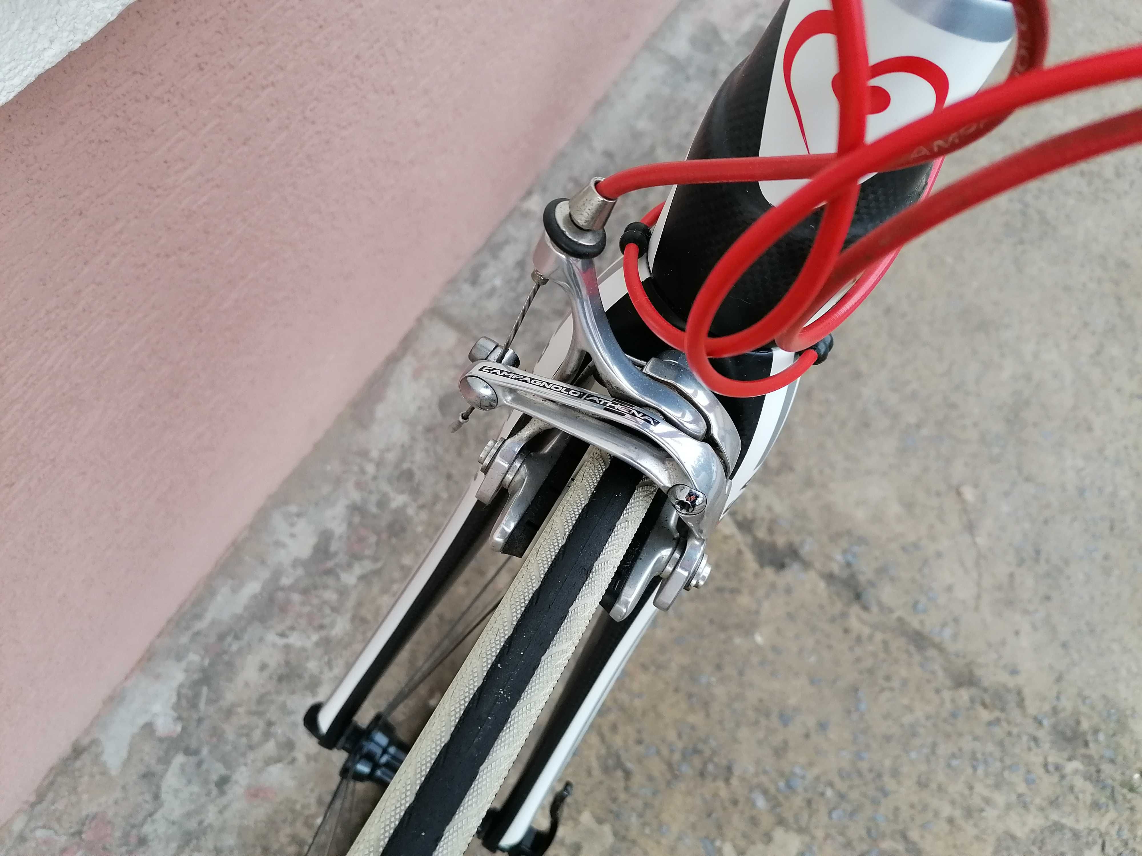 WYPRZEDAŻ - rower szosowy De Rosa, full carbon, Athena 11s