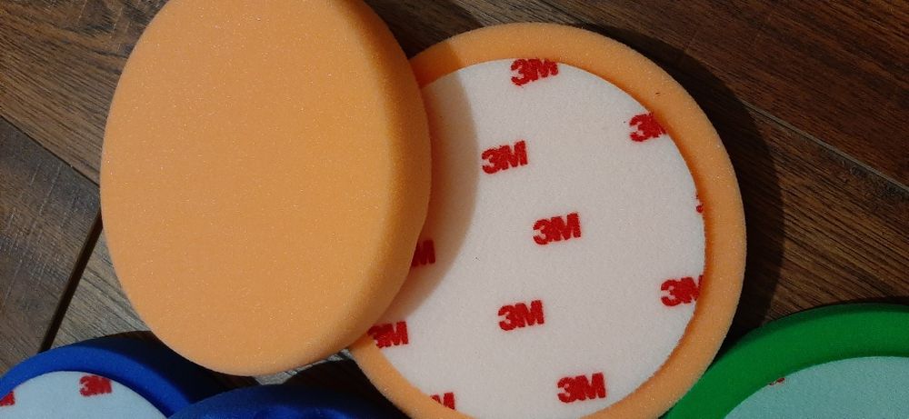 Полировальные круги 3М(Германия)диаметр 150 мм. (ЗЕЛЕНЫХ НЕТ)