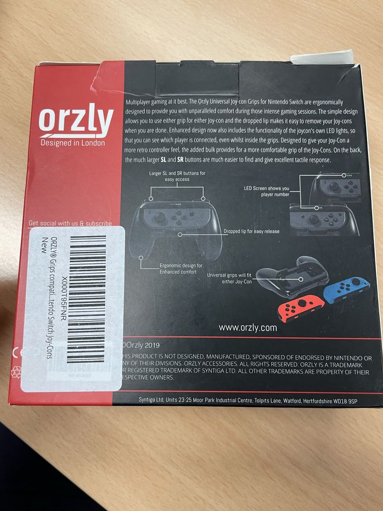 Grips joy-con nintendo switch