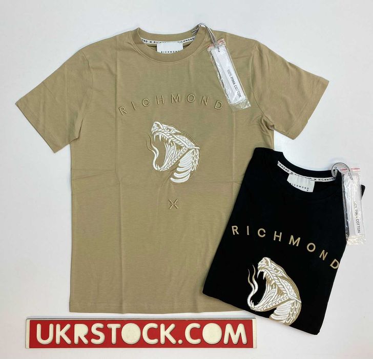 Футболки чоловічі Richmond оптом, сток оптом футболки мужские