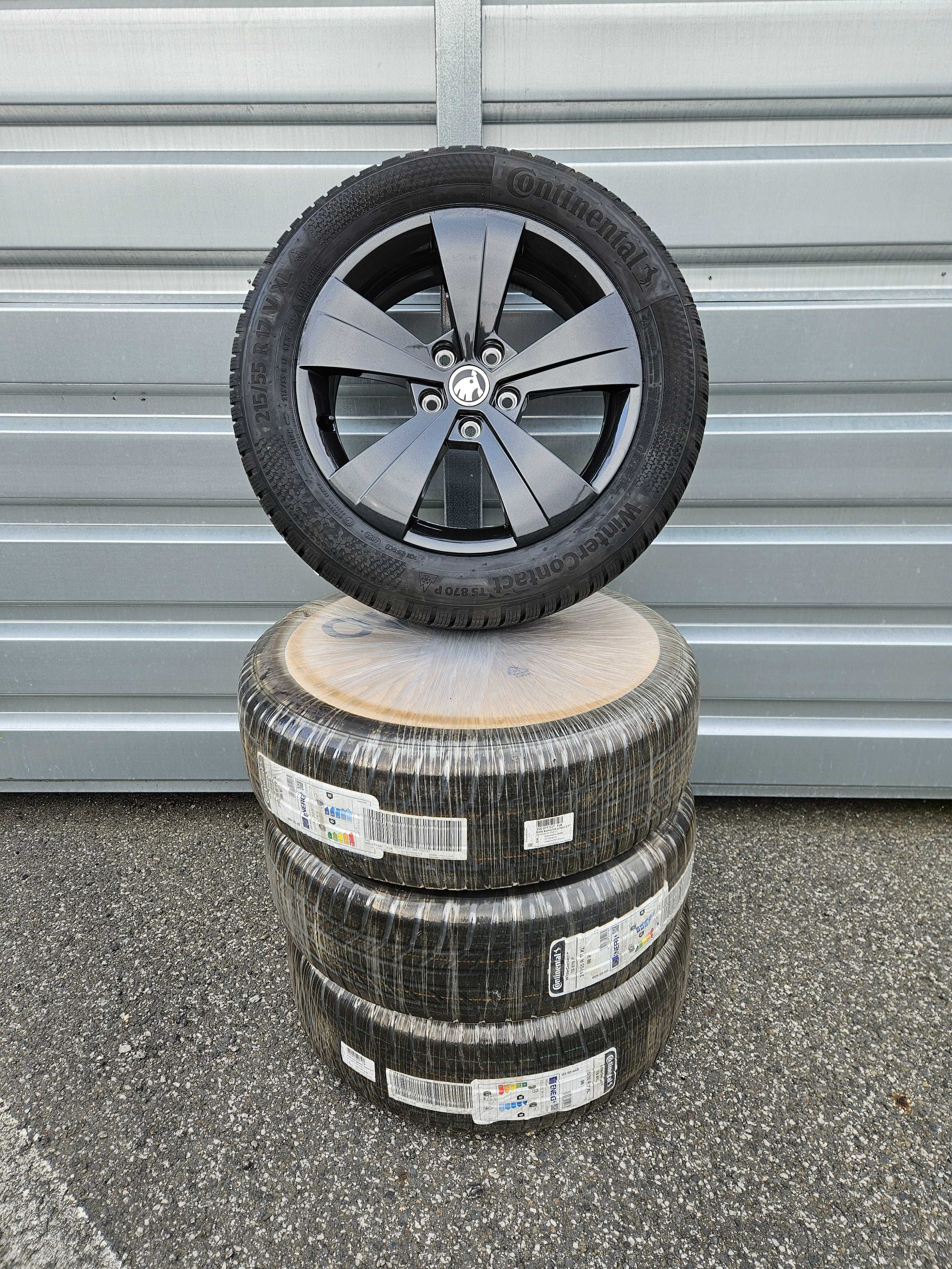Nowe zimowe felgi Triton 17" Škoda Superb 215/55 R17