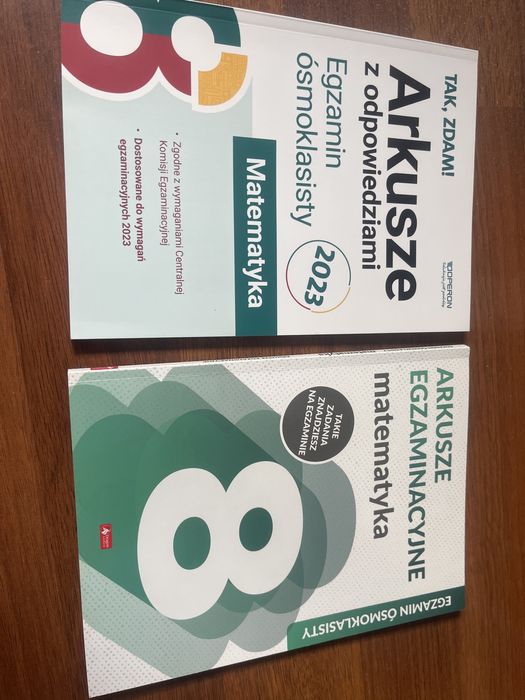 Arkusze egzaminacyjne egzamin ósmoklasisty Operon Dragon