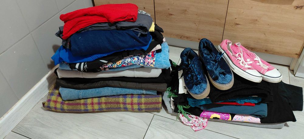 Mega paka zestaw 41 sztuk ubrań damkich 40