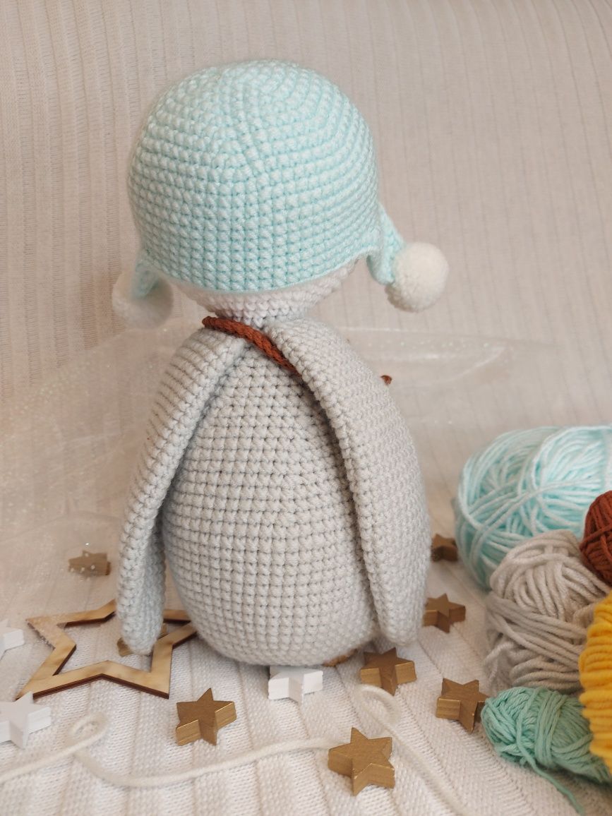 Pingwin na szydełku handmade