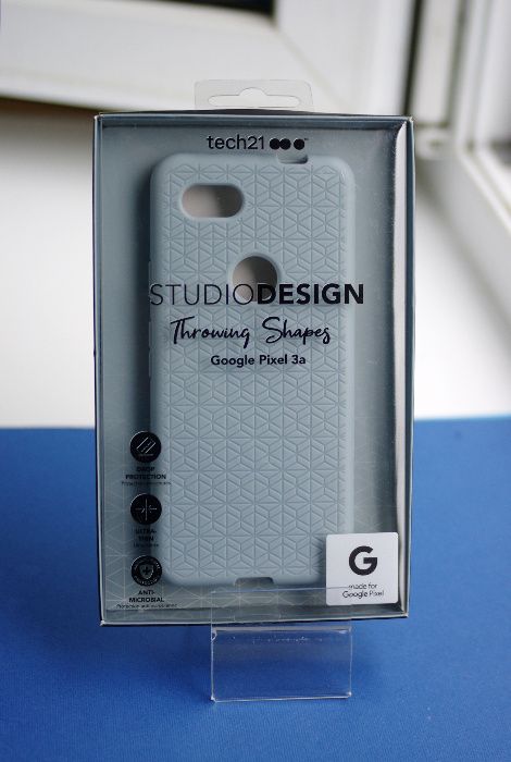 Чехол Tech21 Studio Design Shark Blue для Google Pixel 3a и версии XL