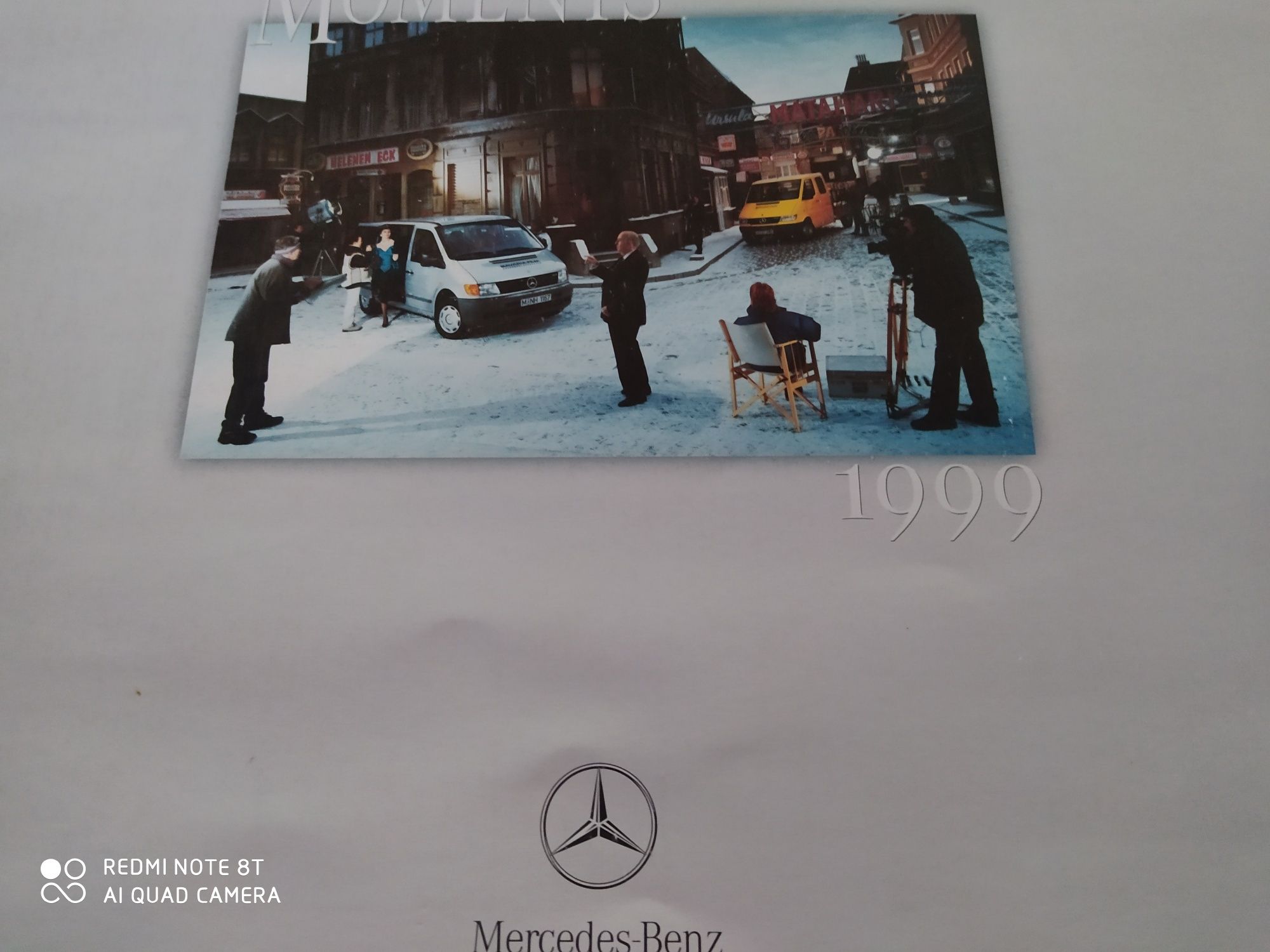 Kalendarz Mercedes 1999 r.