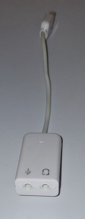 Зовнішня звукова карта Lesko USB 7.1 аудіо адаптер