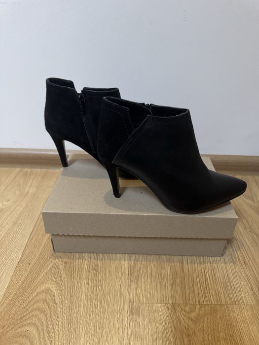 Ботильйони черевички з натуральноі шкіри та замші