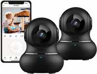 ZESTAW 2 x Kamera IP WiFi wewn Litokam 360° noktowizor na podczerwień