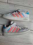 Buty adidas dla dziewczynki r.30 dziewczęce białe buciki 19cm adidasy