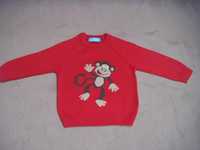 sweter / bluza Rebel roz. 98 - jak nowy