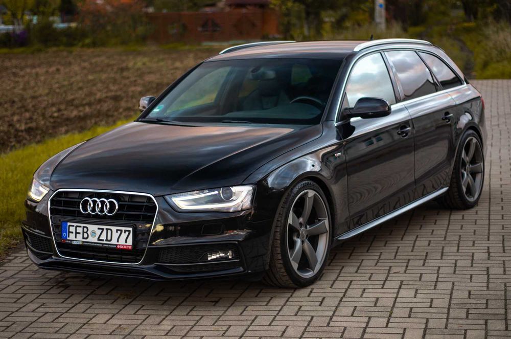 PIĘKNE Audi A4 2.0TDI  - 3xSLINE - Full OPCJA - 1WŁ - GWARANCJA !!!