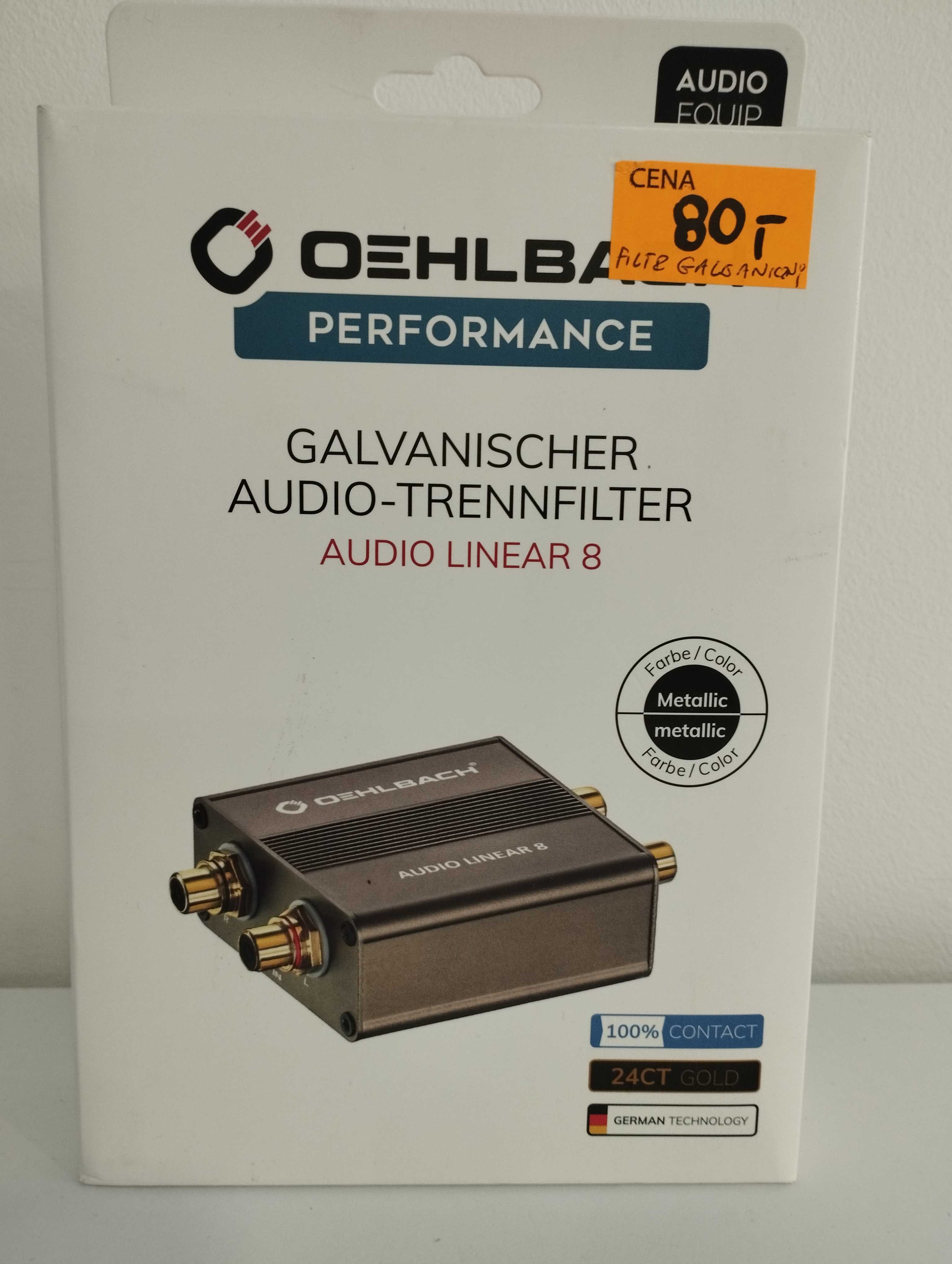 Oehlbach Audio Linear 8 filtr przeciwzakłóceniowy