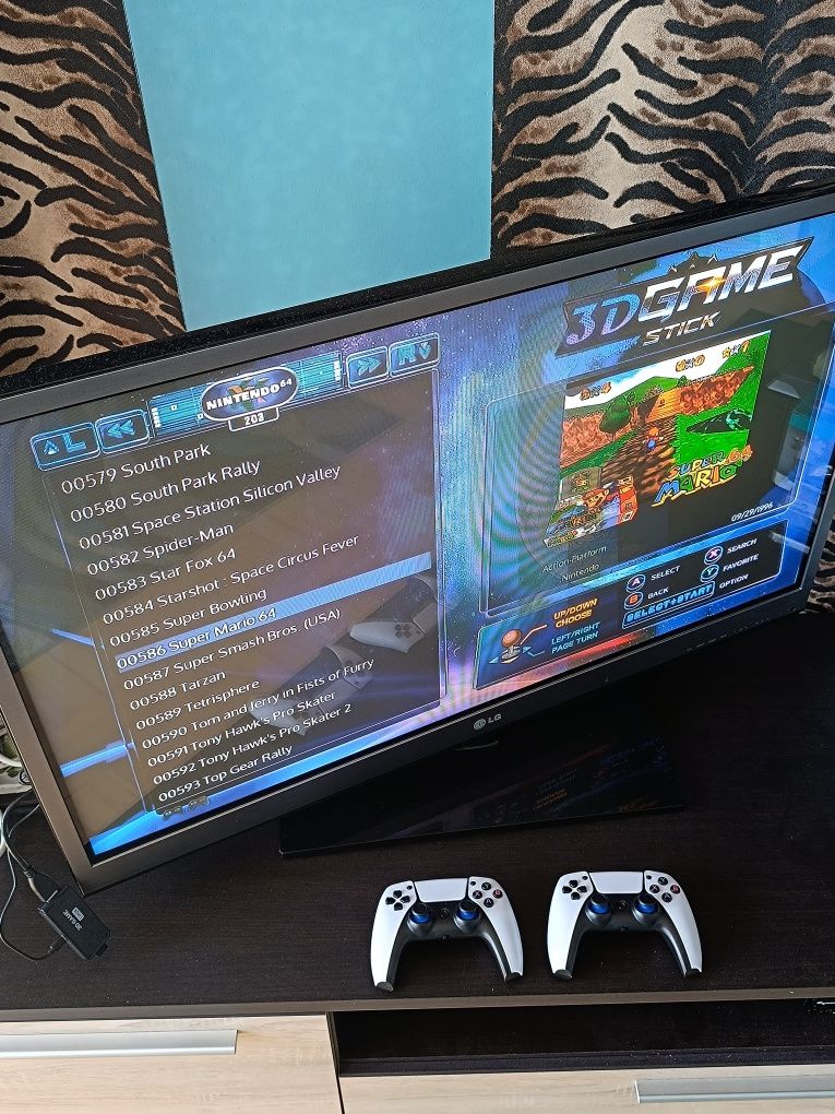Game stick U9PRO 128gb emulator konsola Gameboy Nintendo PS1 PSP NOWY
