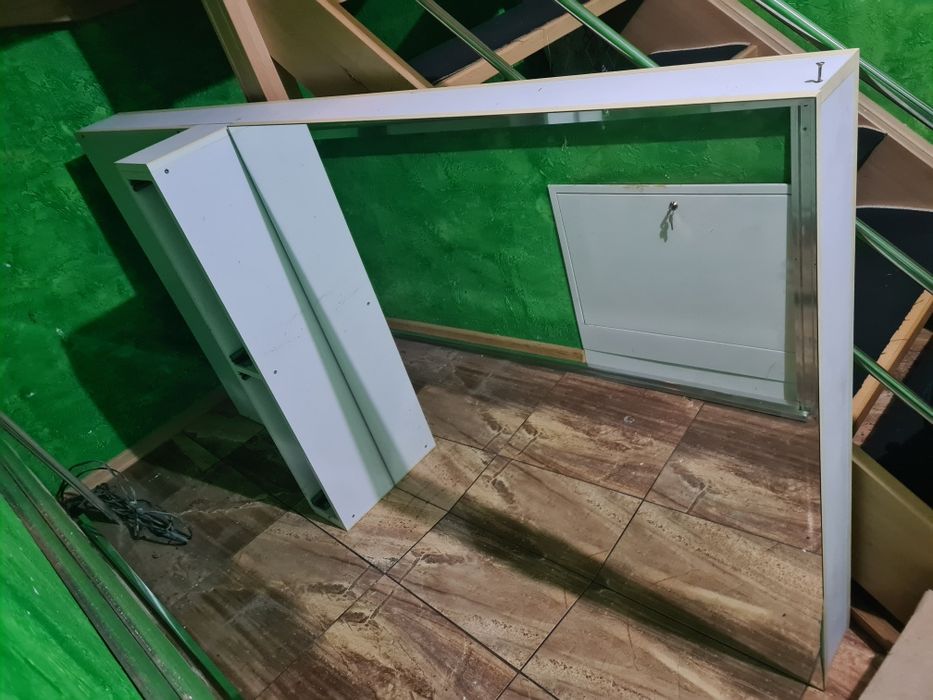 Konsolka lustro fryzjerskie