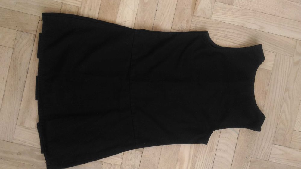 Sukienka czarna, galowa, na uroczystości r 116 - szkoła przedszkole