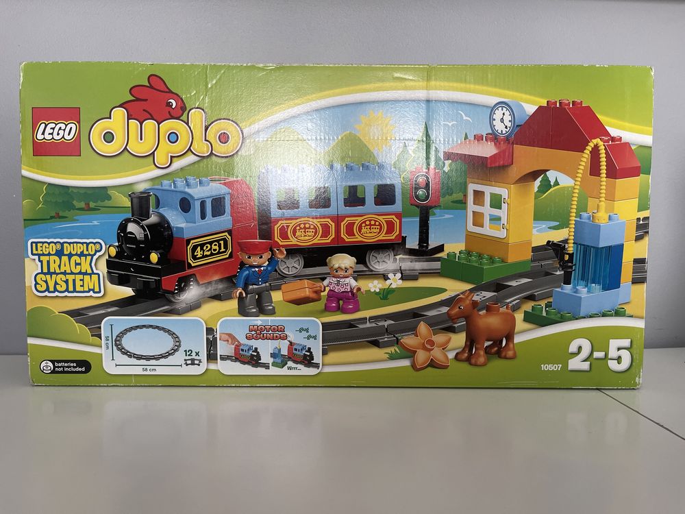 Nowe kolekcjonerskie lego DUPLO 10507 pociąg