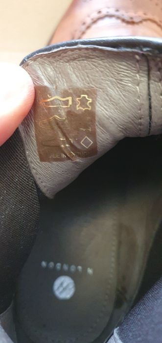 чоловічі шкіряні челсі Hudson London розмір 41