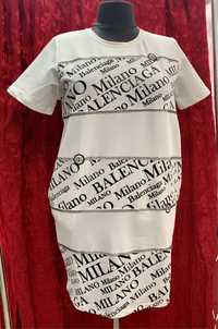 Платье футболка Balenciaga lux качество XXL