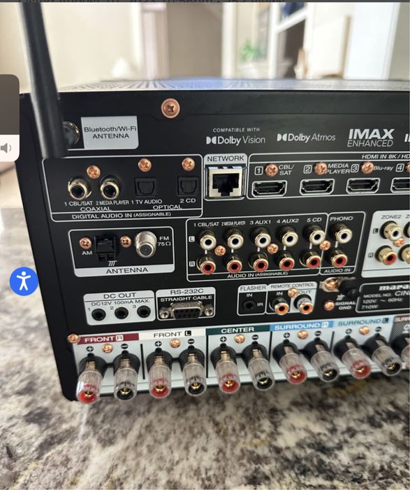 Новий Ресивер Marantz Cinema 40 (Denon AVCX4800/NAD T778) нові