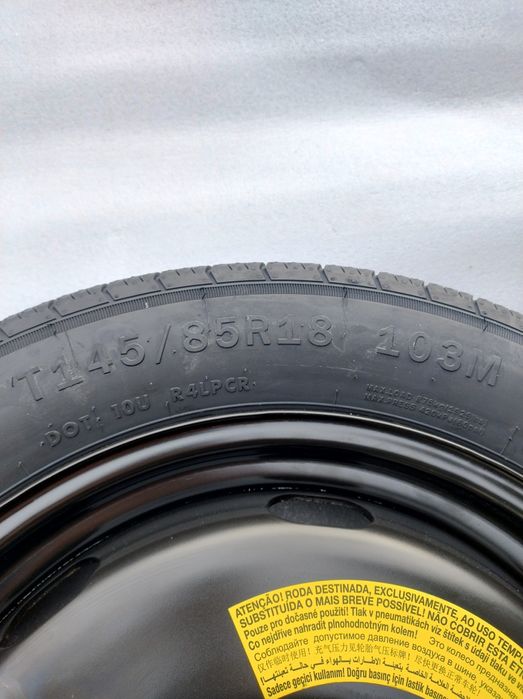 Koło dojazdowe VW-oryginalne, nieużywane+pokrowiec