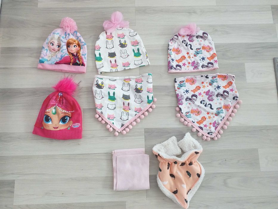 Zestaw czapki kominy