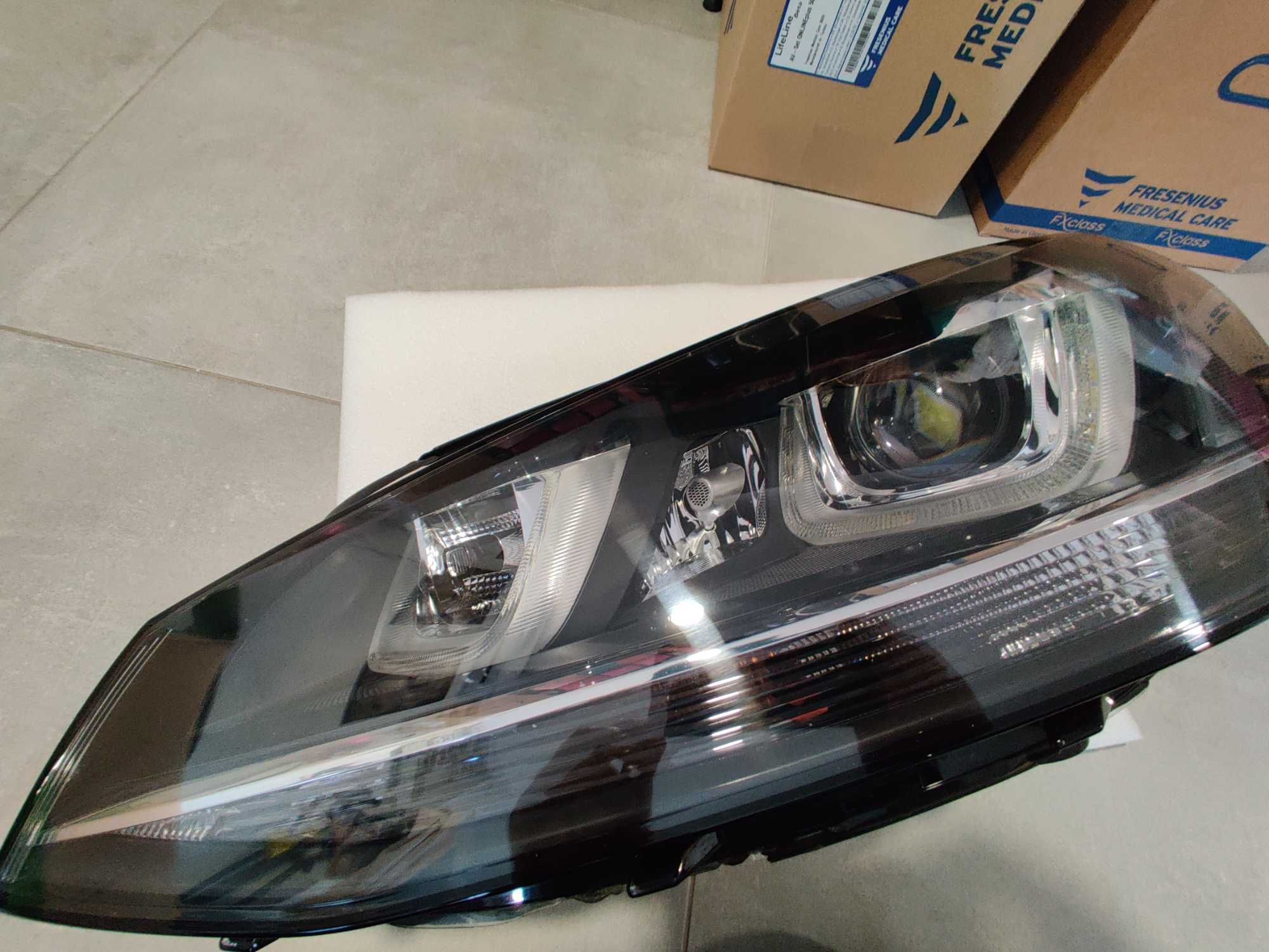 VW Golf 7 Farol Esquerdo Bi-Xenon Led Direcional