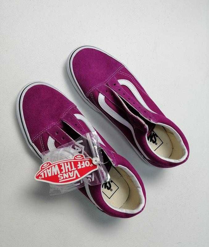 Новые кожанные Кеди Vans old skool женские