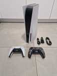 Playstation 5 825gb napęd SSD + 2x Pad +okablowanie naped  ps5 Gwar.