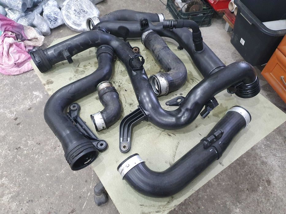 Rura przewód dolot turbiny turbo Vw Golf t V 1.9 tdi BRU kpl