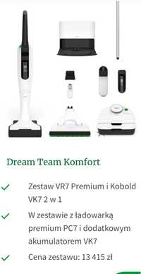 Nowy zestwaw Kobold VR7 + Kobold VK7 2 w 1. OKAZJA!!!