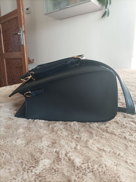 Torebka damska, granatowa, elegancka