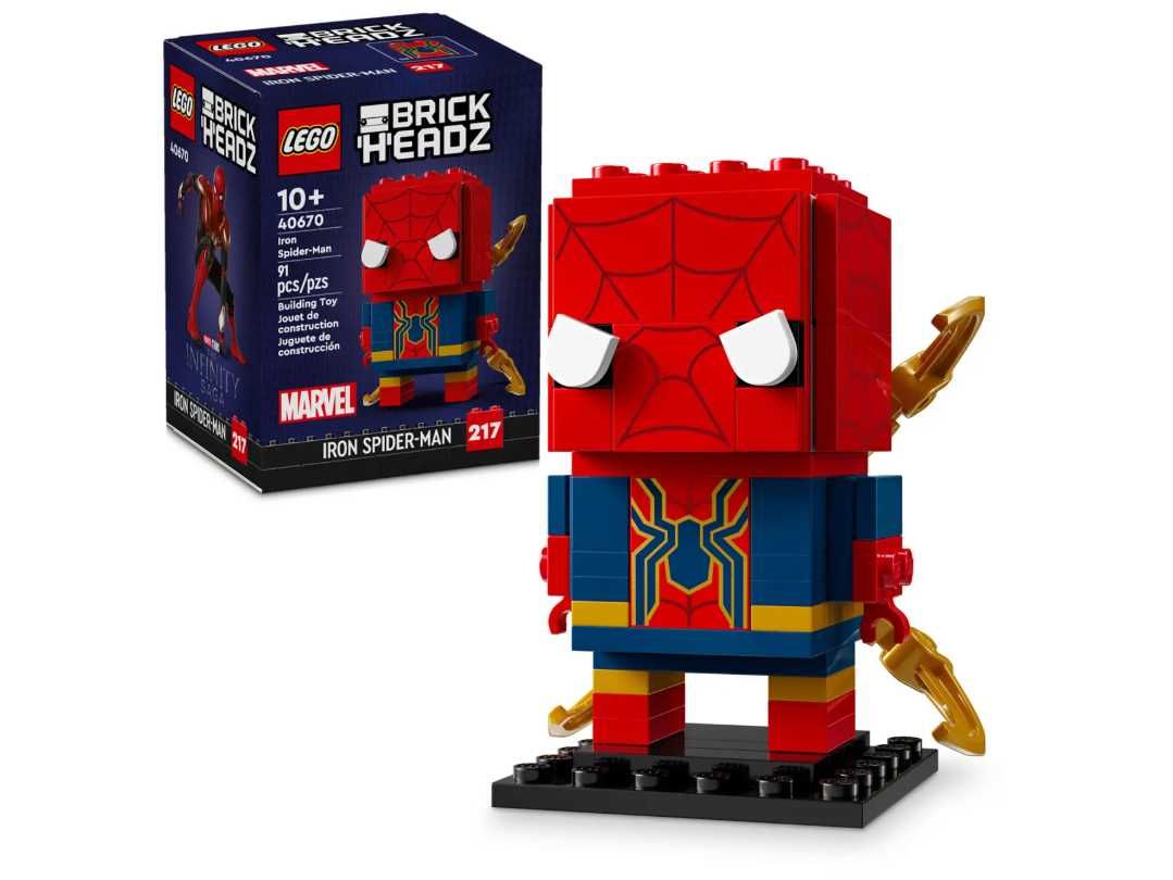 Klocki LEGO BrickHeadz 40670 - Iron Spider-Man