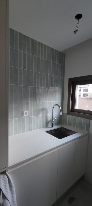 Cerâmico Azulejo verde água