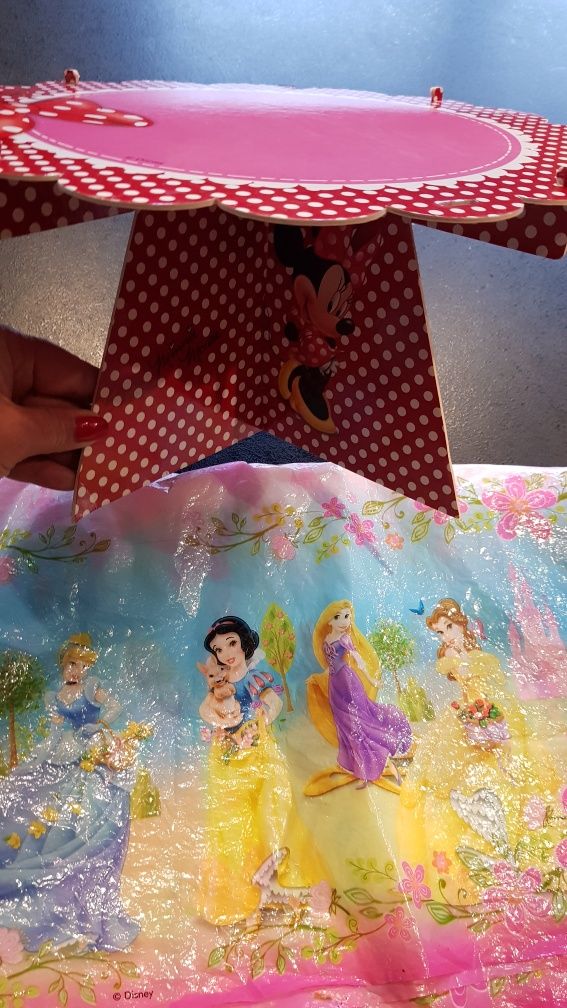 Talerz na tort Myszka Miki - Minnie Mouse