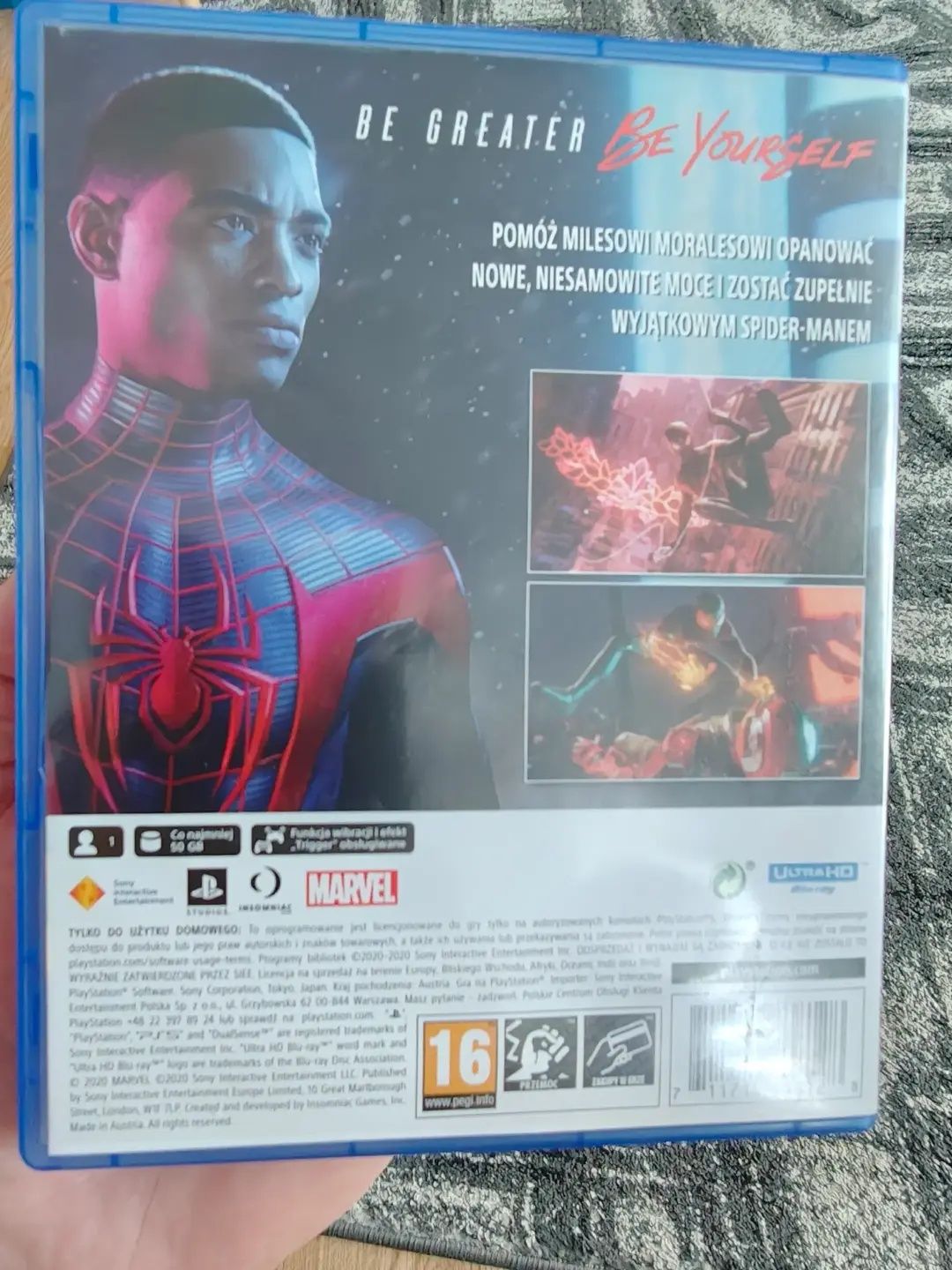 Spider Man gra ps5
