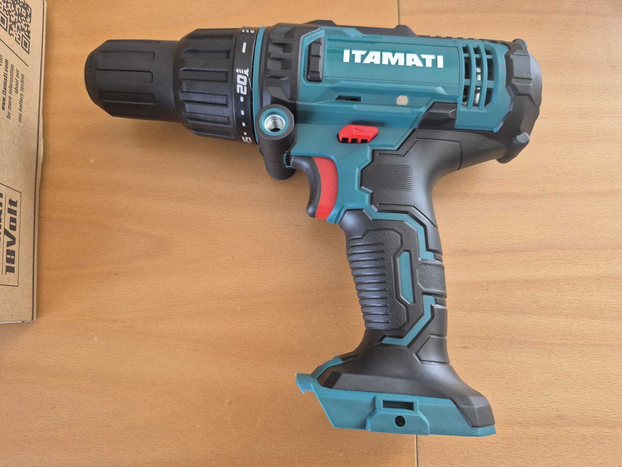 Wiertarko-wkrętarka udarowa Itamati PowerSystem 18Volt ISB1850-0
