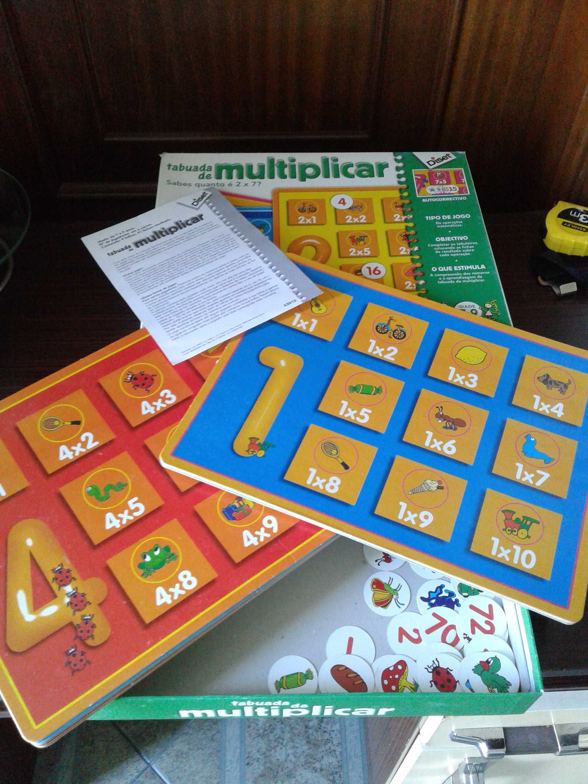 Jogo educativo "Tabuada de Multiplicar" como NOVO!