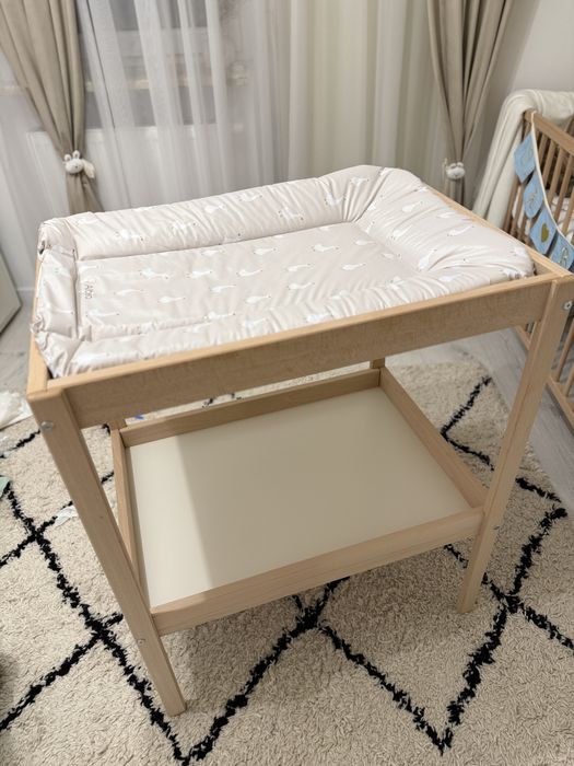 Przewijak ikea sniglar + mata do przewijania albero mio