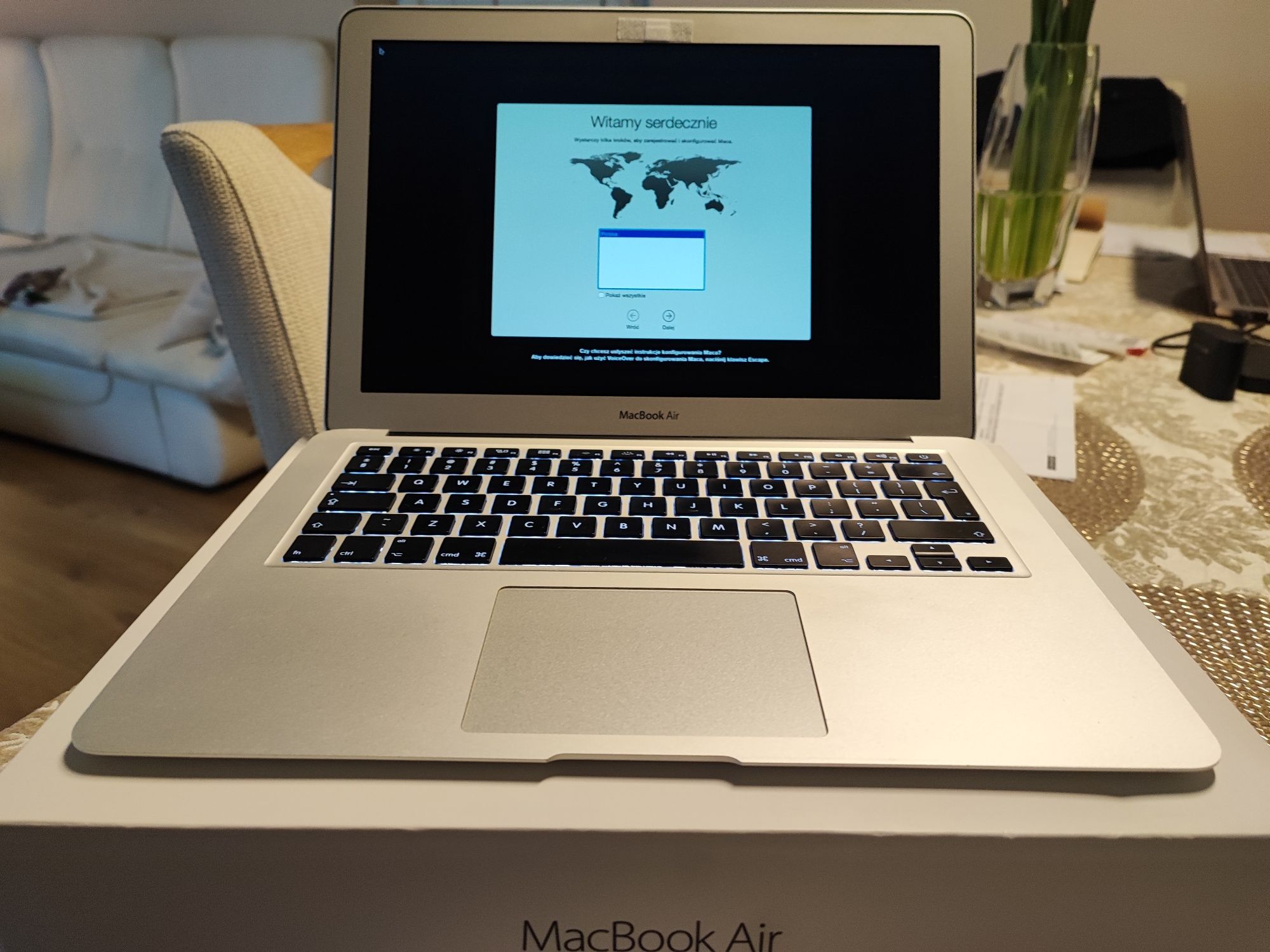 Komputer MacBook Air 13 cali Nowa bateria