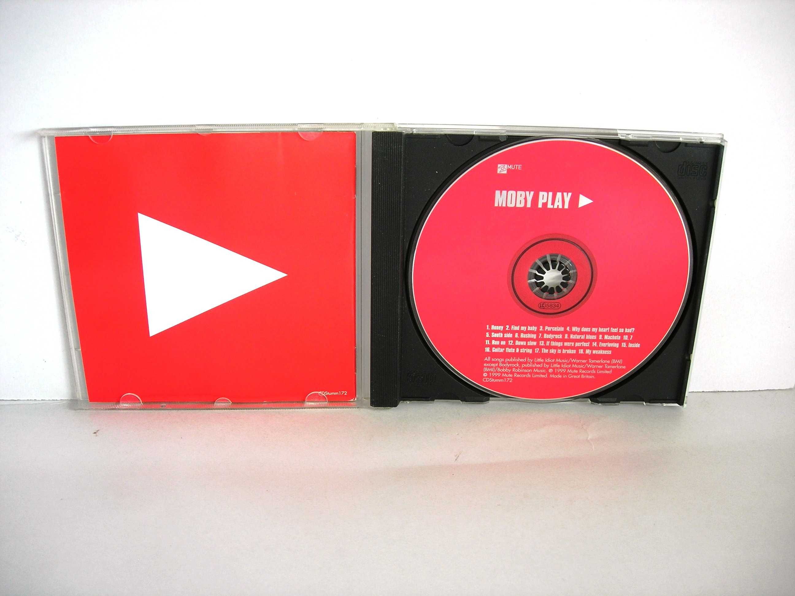 Moby "Play" CD Mute Records 1999 UK