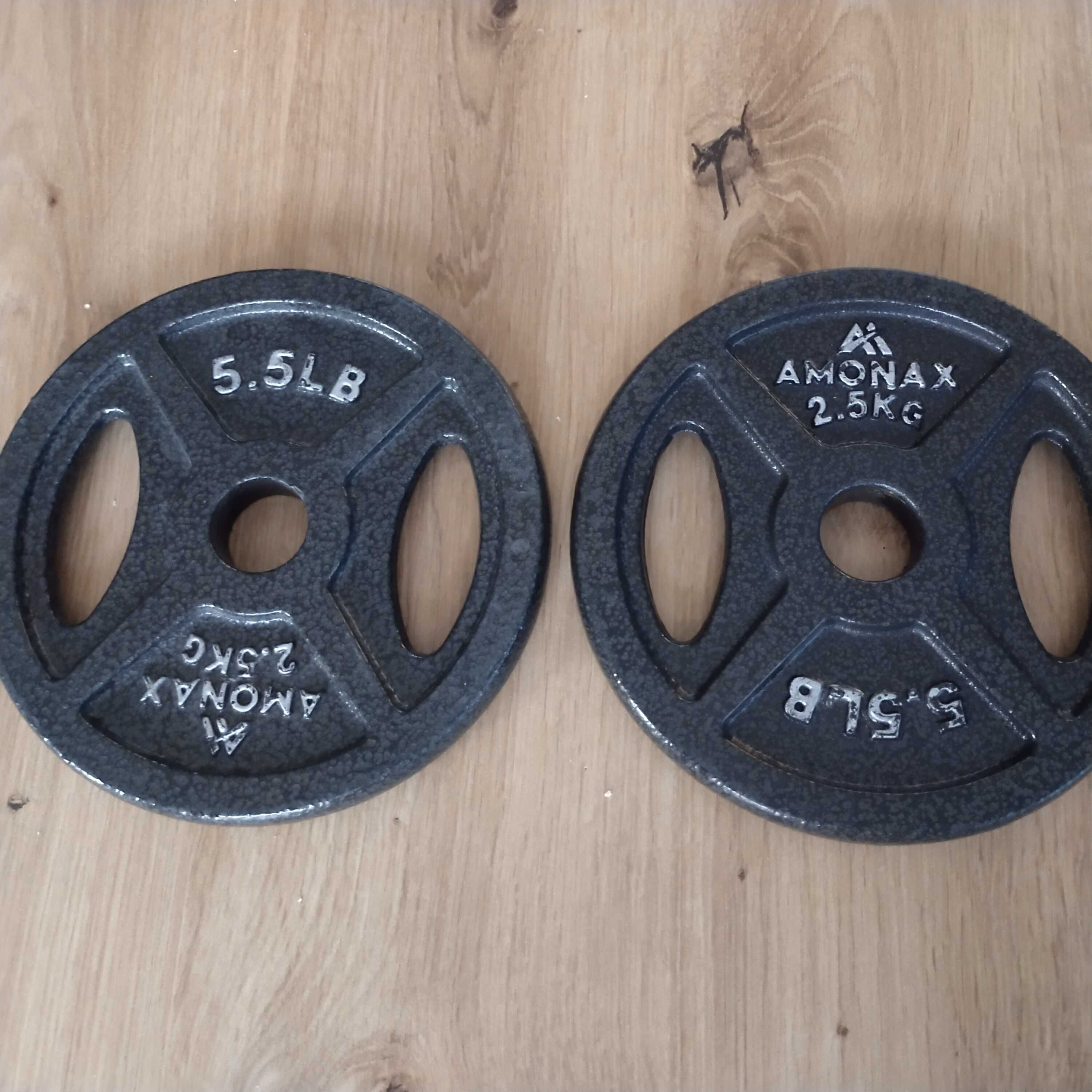 Zestaw Żeliwnych Talerzy Obciążających, 2,5 Kg